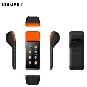 Barcode <strong>Scanner</strong> 2D <strong>Android</strong> <strong>Pda</strong> Thermal Printer 5.5inch Touch Screen Handheld POS Printer - Product Image 1