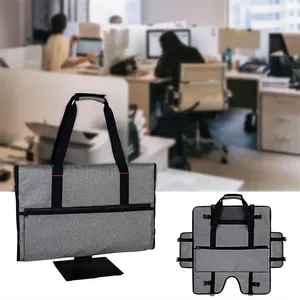 Muestra gratis Estuche de transporte de computadora de doble capa para viajes/juegos de escritorio y almacenamiento duradero Una bolsa para almacenar PC