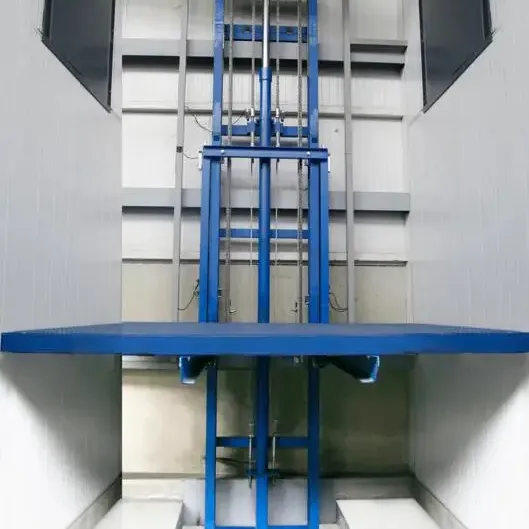 Malzeme yükleme asansör yükleme kaldırma kaldırma hidrolik kargo asansörü
