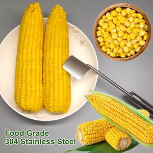 2025 yeni mısır kesici mısır Cob soyucu mısır Cob paslanmaz çelik Splitter aracı mutfak için ergonomik saplı - Product Image 3