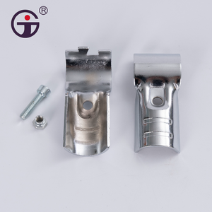 Conector de varilla de alambre en forma de T de tubo recubierto de plástico cromado resistente al desgaste de 2,3 MM para sistema de tubo delgado de OD 28MM - Product Image 2