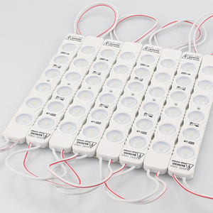 โฆษณา AC220V 110โวลต์3.8วัตต์6ชิ้นกันน้ำ IP65นำโมดูลสำหรับกล่องไฟ
