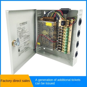 220V <strong>Input</strong> 12V <strong>Output</strong> <strong>Camera</strong> Power Supply 9 LED Centralized Power Supply 5A Switching Single <strong>Output</strong> Manufacturer - Product Image 2