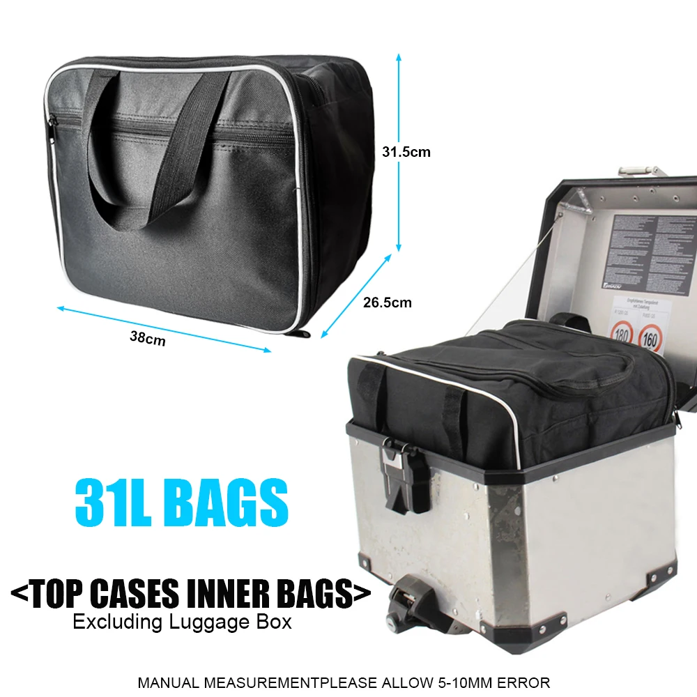 Borsa top box da 31 litri