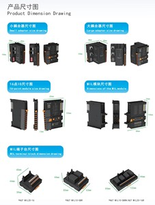 Endüstriyel dijital giriş/çıkış darbe modülü Profinet EtherCAT I/O <span class=keywords><strong>Modbus</strong></span> Ethernet dönüştürücü için Analog giriş Profibus DP - Product Image 2