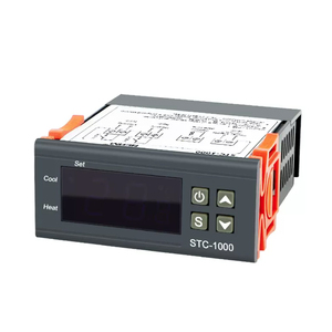 Igital-controlador de temperatura para el hogar, dispositivo electrónico de 110V 12V a prueba de agua, Ensor de alimentación