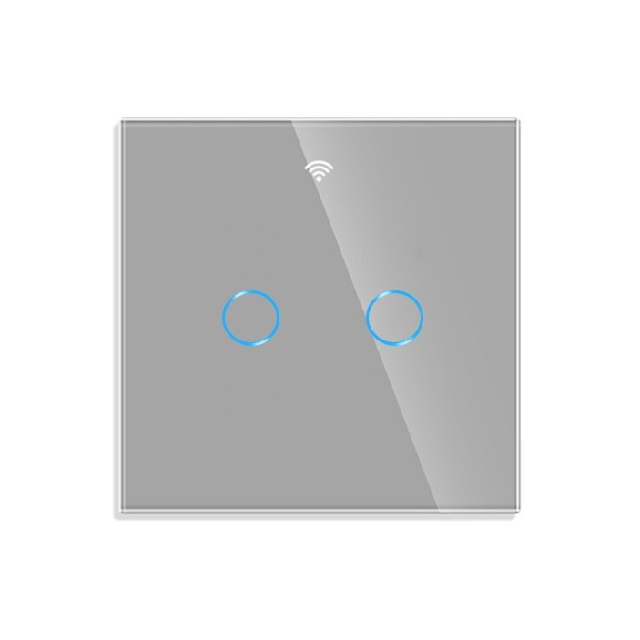 Zigbee - Gris 2 Boutons