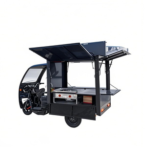 商用フードトラックフランチャイズストリートモバイル食品三輪車ファストフードトレーラー - Product Image 6