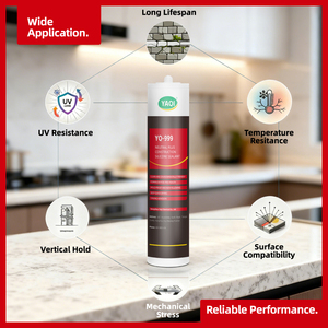 Bán buôn 300ml thời tiết kháng không mùi GP <span class=keywords><strong>Silicone</strong></span> trong suốt Acetate GP <span class=keywords><strong>Silicone</strong></span> <span class=keywords><strong>sealant</strong></span> - Product Image 6