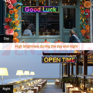 Programma P10 piccolo proiettore digitale luminoso negozio lettera chiesa camion che scorrendo enorme pubblicità luminosa fuori porta a colori Led - Product Image 5