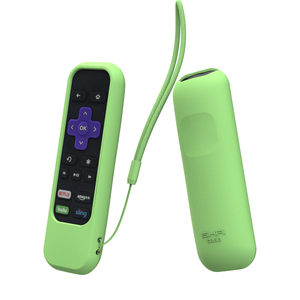 SIKAI silikon kutu örtüsü için TCL ROKU 1 2 3 4 LT HD XD XS akıllı TV uzaktan kumanda muhafazası koruyucu cilt Roku streaming Stick - Product Image 6
