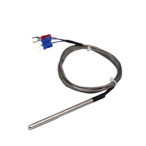 GTS300 3线RTD PT100 PT1000温度传感器，带u型连接器 - Product Image 1