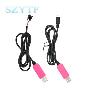 MICRO USB 5Pin 1M CP2102 modulo cavo da USB a UART TTL 4 Pin 4 P adattatore seriale modulo cavo di Download per Win10 per Raspberry Pi - Product Image 1