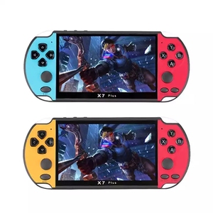 X7ハンドヘルドゲーム4.3インチHDラージ8Gスクリーンクラシックゲームレトロコンソール内蔵1000ミニハンドヘルドMP5ビデオゲーム - Product Image 1