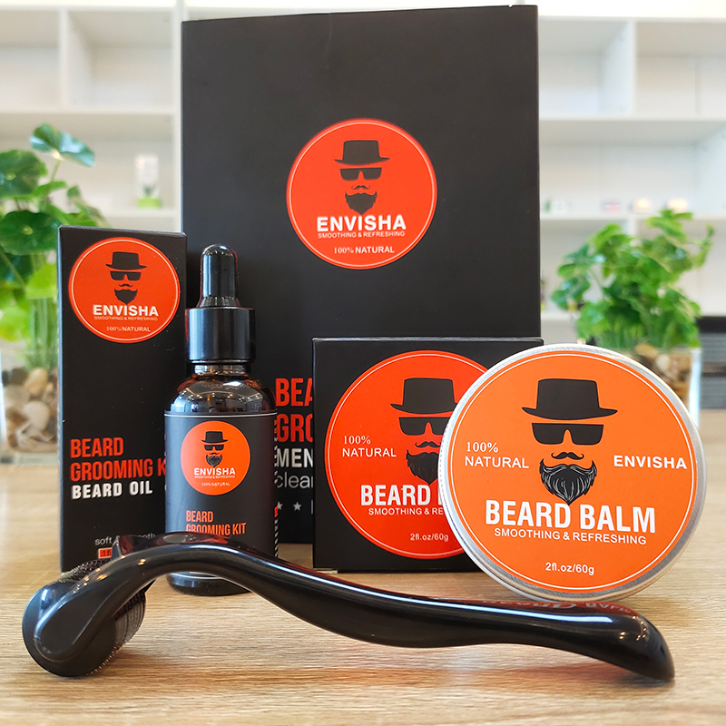Ensemble d'huile de barbe