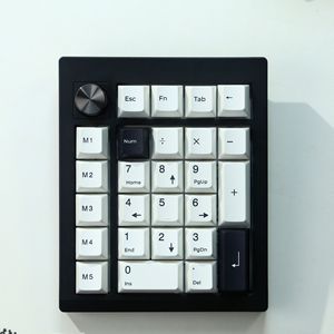 Zuoya GMK26 Mini teclado numérico inalámbrico Teclado pequeño RGB intercambiable en caliente con perillas compatibles con QMK/VIA - Product Image 5