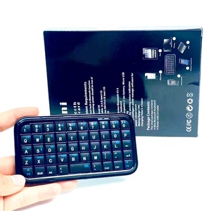 Wireless Mini <strong>Keyboard</strong> Slim Portable Blue-tooth 3.0 Hand Keypad RechargeableTravel 49Keys Smart Phone Tablet Laptop PC <strong>Keyboards</strong> - Product Image 4
