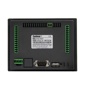 Controlador de Motor combinado HMI PLC, 4,3 pulgadas, 12DI, 12DO, relé, 32K, pasos, programable, Logic, Ananlog integrado, 0-10V, 4-20mA - Product Image 2