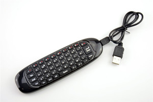 OEM Customize 2.4GHz Wireless QWERTY <strong>Keyboard</strong> C120 Fly Air Mouse Remote <strong>Control</strong> - Product Image 2