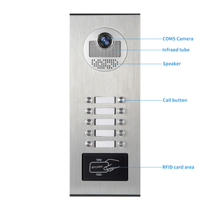 Customized Low Price Waterproof HD 720P Camera Smart <strong>Intercom</strong> Unlocking Function <strong>Video</strong> <strong>Intercom</strong> <strong>Systems</strong> for Apartment&amp;<strong>Buildings</strong> - Product Image 2