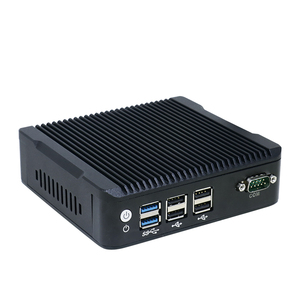 デュアルコムミニWindows 10/11 Linux PC Intel J1900チップセット4GBビデオメモリDDR3 RAM HDD Fanless米国/EU/AU/CNプラグ用 - Product Image 4