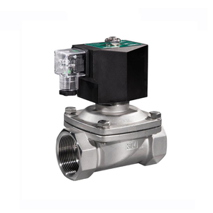 Covna 2w21 12V DC áp suất thấp trực tiếp diễn xuất màng thép không gỉ Van điện từ với nước - Product Image 3