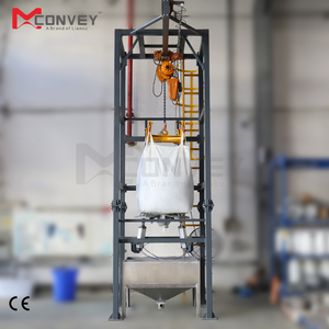 Máquina automática de descarga de bolsas jumbo, alimentador de bolsas de toneladas de material a granel, sistema de manipulación de transferencia de polvo - Product Image 4