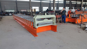 Çelik sitesi Hoarding makinesi zemin Metal makine için şekillendirme için PPGI kiremit renkli kiremit sanayi fabrika doğrudan - Product Image 5