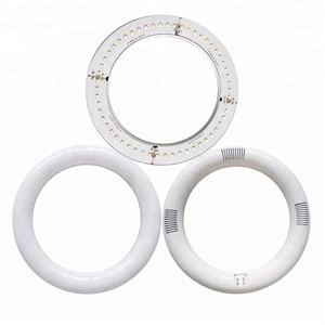 Canlı oda devresi halka şeklindeki yuvarlak daire LED floresan tüp aydınlatma için 20w dairesel kozmetik lamba - Product Image 1
