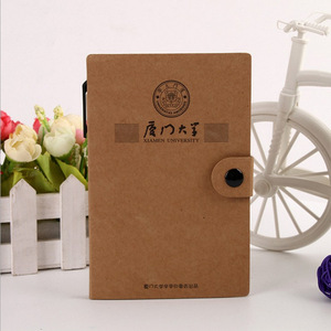 Bloc de notas con cubierta de tarjeta de papel Kraft multicolor con impresión personalizada para escritura de oficina - Product Image 6