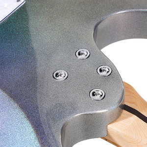 جيتار كهربائي كليفان بألوان قزحية مع عنق من خشب القيقب ومستشعرات S-S-H وتحكم خماسي الاتجاهات - Product Image 5