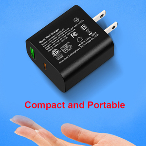 เครื่องชาร์จติดผนัง pd 20w 20 วัตต์ type-c usb-c usb c + usb a พอร์ตคู่อะแดปเตอร์ชาร์จเร็วสําหรับโทรศัพท์ apple สําหรับ iphone11-15 - Product Image 5