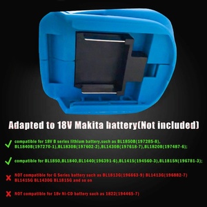 Multiherramienta oscilante Compatible con batería Makita de 18V, recortadora eléctrica, sierra de renovación, herramienta eléctrica, máquina, herramienta multifunción - Product Image 2