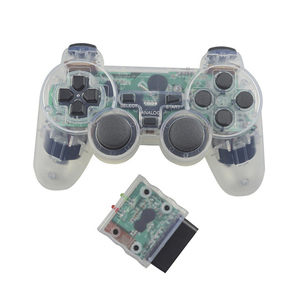 2.4กรัมควบคุมไร้สายสำหรับ PS2คอนโซลเกมแพดสั่นสะเทือน Manette ควบคุมสำหรับ PS2เกมจอยสติ๊ก - Product Image 3