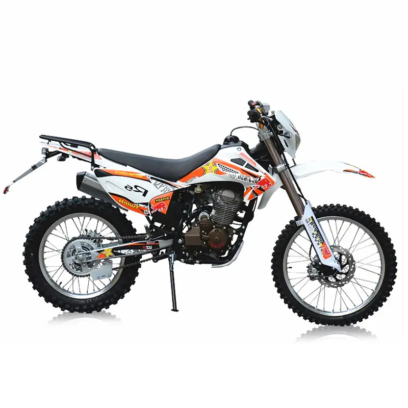 Ucuz kullanılan gaz motosiklet otomatik 125cc 150cc kir bisiklet 250cc Off-road Enduro motosikletler