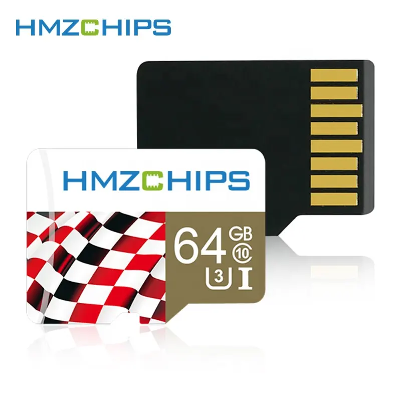 بطاقة ذاكرة من HMZCHIPS للبيع بالجملة في الصين بسعة 2 جيجابايت فلاش بطاقة ذاكرة ميكرو TF من الفئة 10 AX 2.0 TF للكاميرات الفيديو بطاقة ذاكرة بسعة 4 جيجابايت و8 جيجابايت