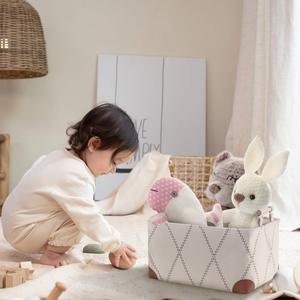 Baru dengan tag tas penyimpanan anjing berikutnya keranjang merasa kotak penyimpanan - Product Image 2