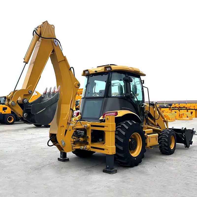 Fabricante Mini Front Loader And Backhoe Retroexcavadora