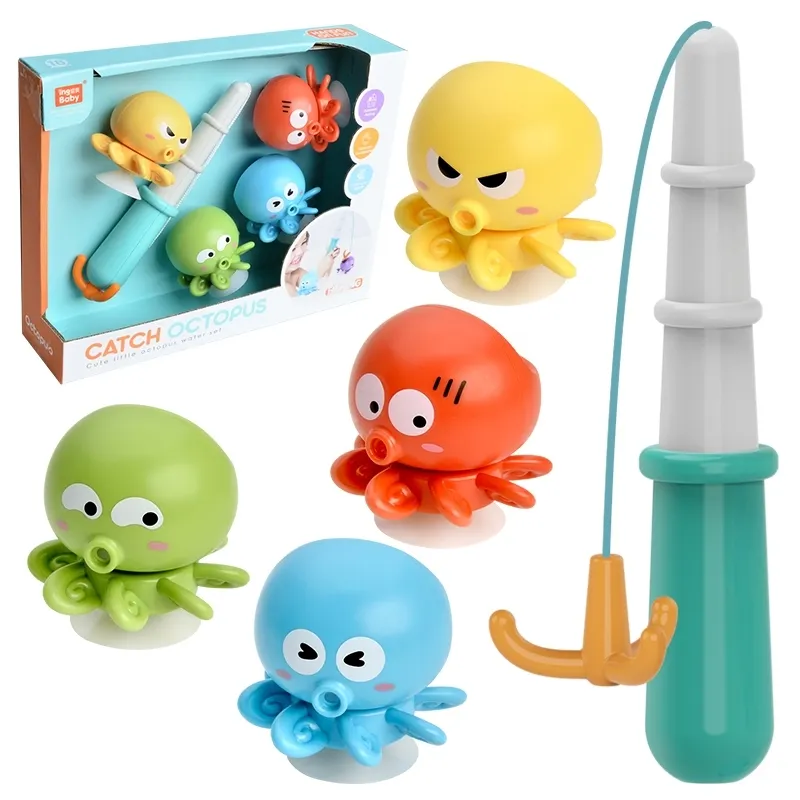 Newest children sea animal interesting play game magnetic fish catching toy