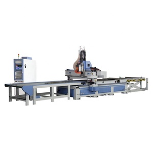 Hina mesa de trabajo de carga y descarga automática nuevo enrutador de máquina de corte CNC ATC anidado automático