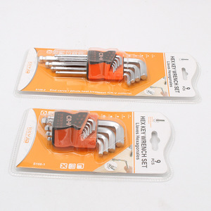ชุดประแจหกเหลี่ยมแขนยาวประแจหกเหลี่ยมชุดเครื่องมือประแจหกเหลี่ยม9ชิ้น - Product Image 4