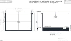 Pantalla TFT LCD de 10,1 pulgadas, 1920x1200 IPS FLCD Linterface interface interfaz TFT - Product Image 6