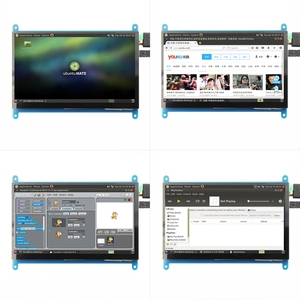 Raspberry Pi 4 7 Zoll 7,0 HD LCD PC Monitor 800 * 480 Kapazitiver Touchscreen für Raspberry Pi 4B / 3B / Zero Jetson Nano Win10