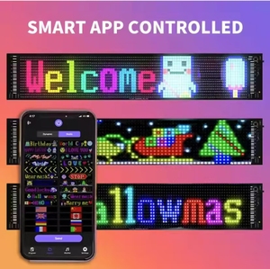 Bluetooth 16x32 гибкий светодиодный дисплей комплект - Product Image 3