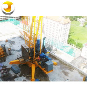 UK Certified 8Ton Roof <strong>Derrick</strong> Crane Ideal for Safe and Efficient Building Tower Crane Disassembly