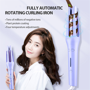 เครื่องดัดผมเซรามิกแบบหมุนเร็วอัตโนมัติสำหรับผู้หญิงเครื่องทำความร้อนแบบ PTC ใช้ความร้อนด้วยไฟ LED สำหรับใช้ในครัวเรือน - Product Image 4