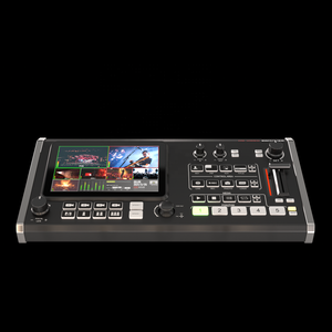 Conmutador mezclador de video multicámara con pantalla HD de 7 pulgadas 3xH DMI 1xSDI y entrada/salida de audio Control PTZ USB3.0 Transmisión rápida de video