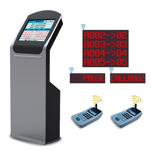17''/21'' Customized Android windows <strong>Touch</strong> Screen Stand Kiosk Ticket Dispenser Printer Wireless <strong>Queue</strong> <strong>Management</strong> <strong>System</strong> - Product Image 1