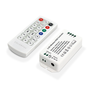 Новая модель DC 12 В 24 В rf rgb PWM сигнальные полосы управления светодиодным пультом дистанционного управления для RGB ламп - Product Image 3