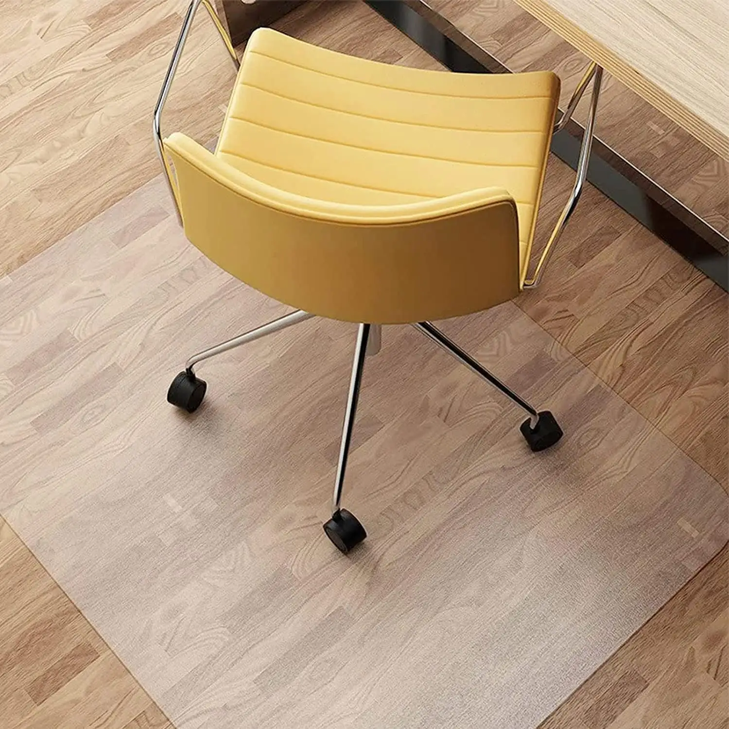 Vendita calda tavolo di alta qualità sotto tappetino sedia tappetino spaccetto tappetino per sedie monouso in plastica personalizzate Opp Bag trasparente